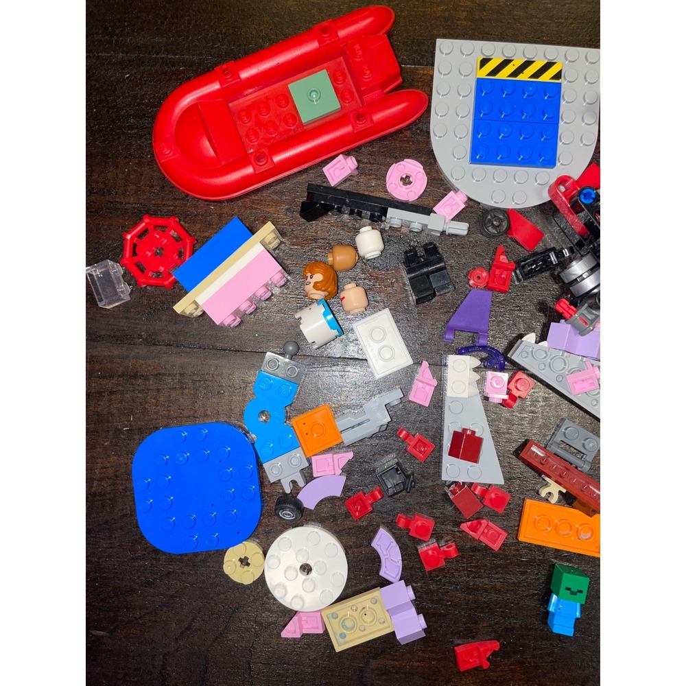 LEGO Mixed Lot Bricks Pieces Assorted Colors Shapes‎ Unique Parts - Picture 4 of 4